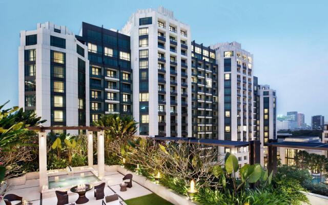 Siam Kempinski Hotel Bangkok вид на фасад