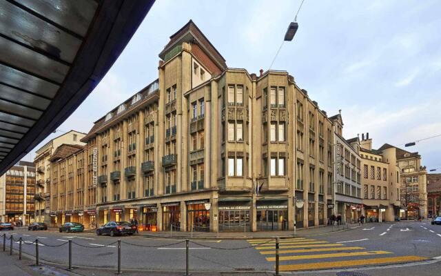 Sorell Hotel Seidenhof Цюрих вид на фасад