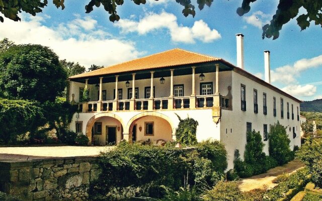 Hotel Rural Casa Viscondes Varzea Ламего вид на фасад