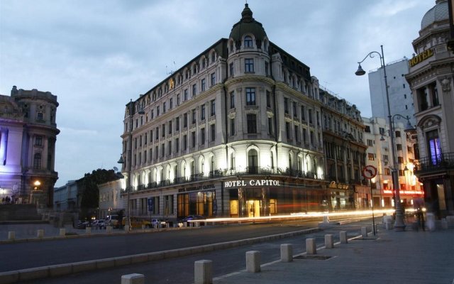 Отель Capitol Румыния, Бухарест - 3 отзыва об отеле, цены и фото номеров - забронировать отель Capitol онлайн вид на фасад