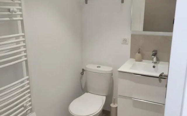 Charmant Studio Vue Mer / Parking / Plage a 200m