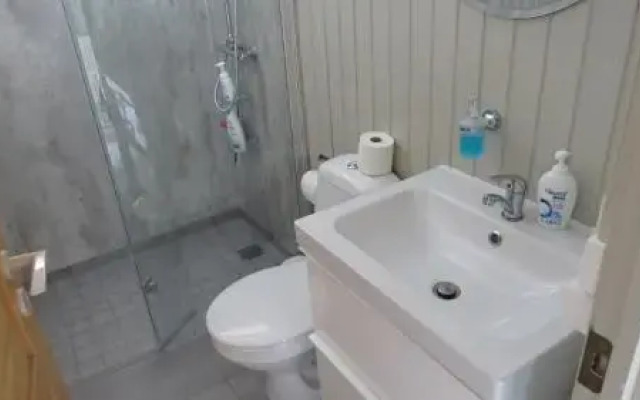 Hvammur 1 with private hot tub