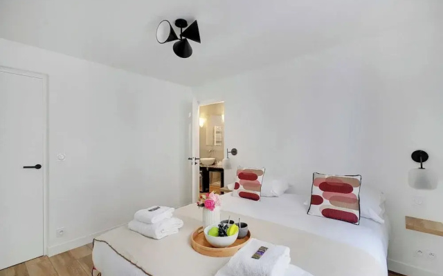 Chic Apartment - 2br/6p - Saint-ambroise