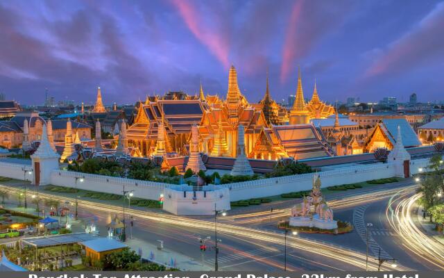 Отель Golden Jade Suvarnabhumi Таиланд, Бангкок - 1 отзыв об отеле, цены и фото номеров - забронировать отель Golden Jade Suvarnabhumi онлайн вид на фасад