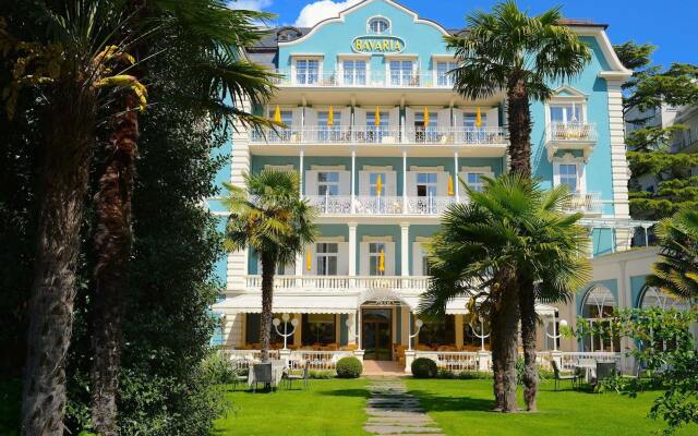 Hotel Bavaria Меран вид на фасад