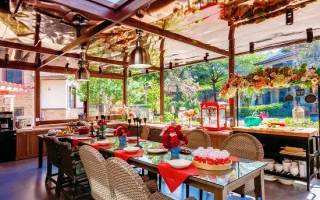 Island lakeside villas throughout the territory