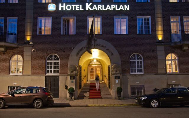 Best Western Hotel Karlaplan вид на фасад