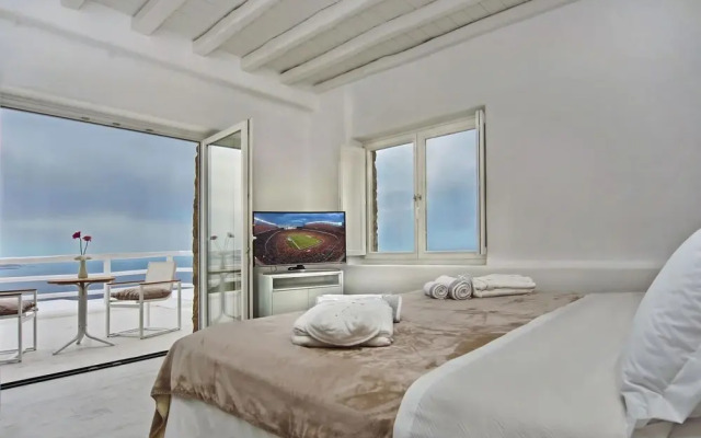 Luxury Key Mykonos 8 Bed Villa Blue Paradise Kastro
