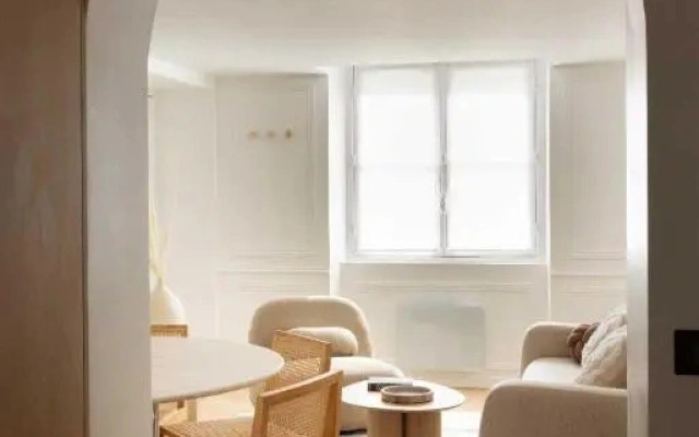 Chic Apartment With AC - 3br/6p - Palais Garnier