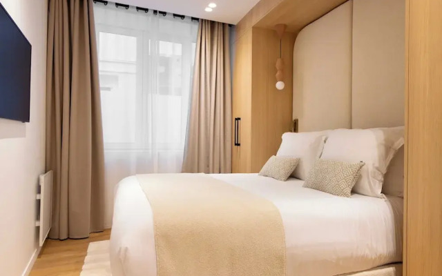 Elegant Apartment With AC - 3br-6p- Montorgueil