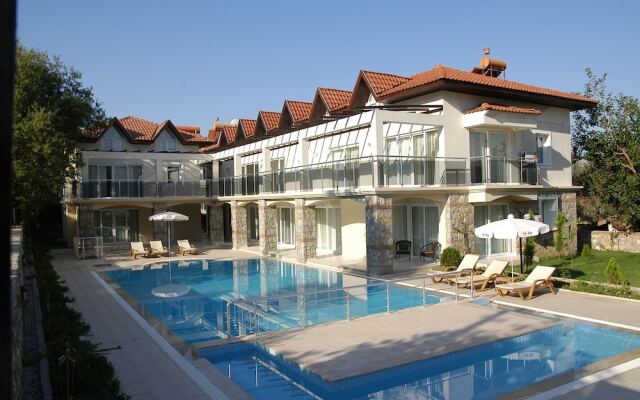 Апартаменты Orka Olivia Apartments Олудениз вид на фасад