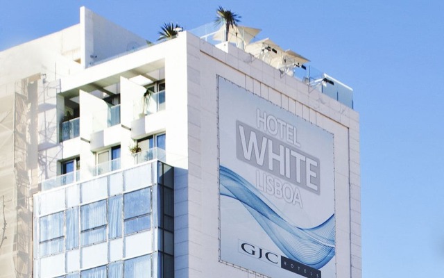 Отель White Lisboa Лиссабон вид на фасад