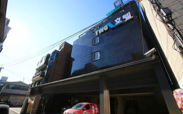 Two Hotel Seoul Сеул вид на фасад