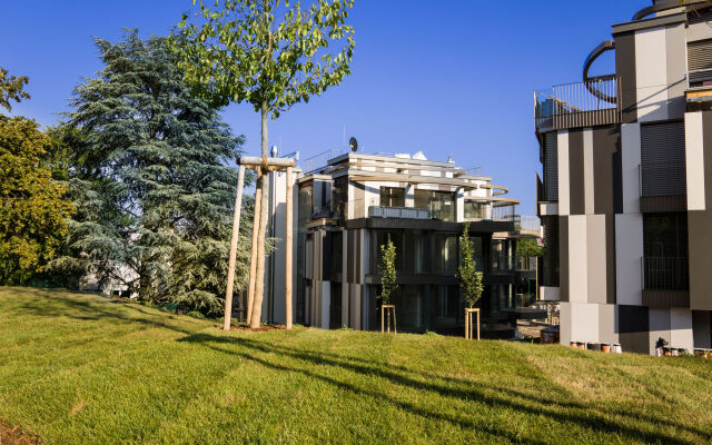 Отель Vienna Garden Residence Австрия, Вена - отзывы, цены и фото номеров - забронировать отель Vienna Garden Residence онлайн вид на фасад