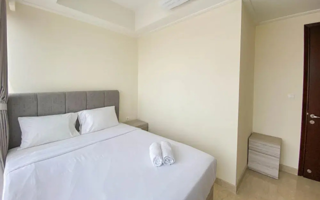 Nice And Minimalist 2Br At Menteng Park Apartment