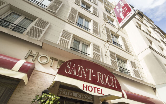Отель Hôtel Saint Roch Франция, Париж - 1 отзыв об отеле, цены и фото номеров - забронировать отель Hôtel Saint Roch онлайн вид на фасад