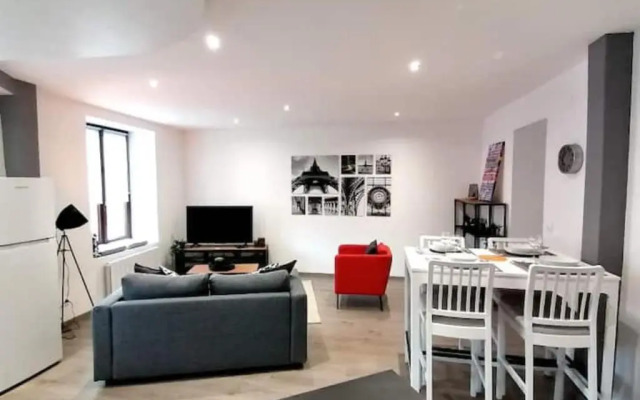 Grand Appartement 2 chambres avec Fibre et Netflix