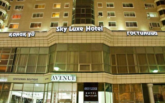 Гостиница Sky Luxe Hotel Казахстан, Нур-Султан - отзывы, цены и фото номеров - забронировать гостиницу Sky Luxe Hotel онлайн вид на фасад