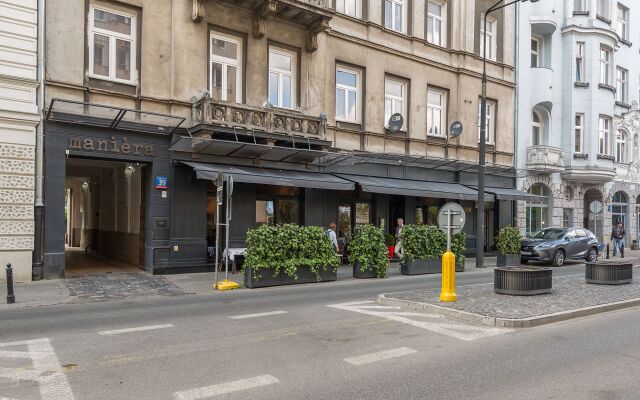 Отель P&O Apartments Natolinska Польша, Варшава - отзывы, цены и фото номеров - забронировать отель P&O Apartments Natolinska онлайн вид на фасад