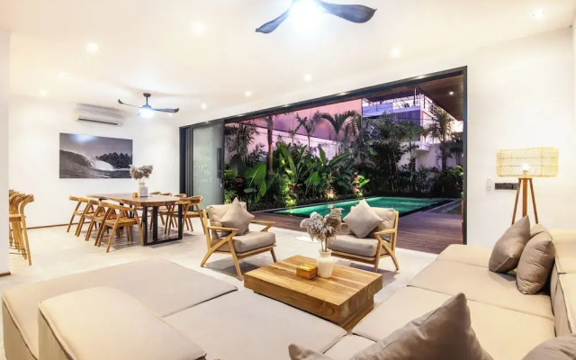 Elegant 5BR Villa Beach at 200m Canggu