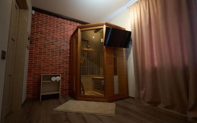 Apartment on Pobeda 4 with sauna
