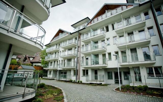 Отель Tatrytop Stara Polana Spa Закопане вид на фасад