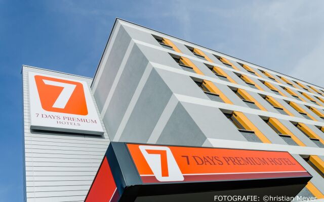 Отель 7 Days Premium Munich-sendling Мюнхен вид на фасад
