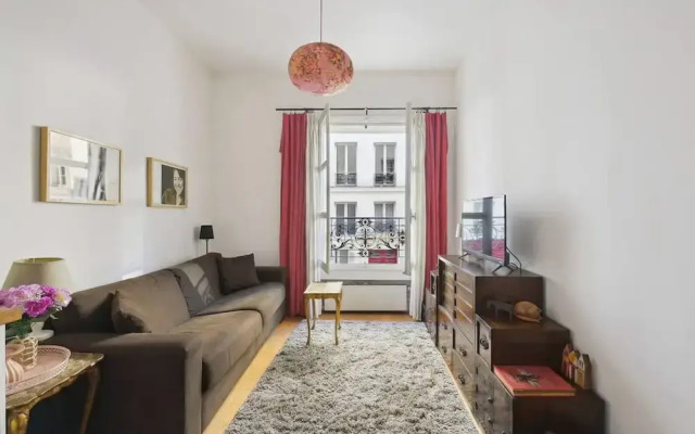 Charming Studio-montmartre-bail Mobility
