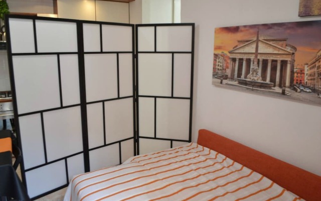 Апартаменты Orange Apartment вид на фасад