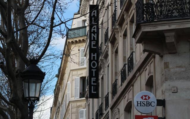 Отель Hôtel Alane вид на фасад