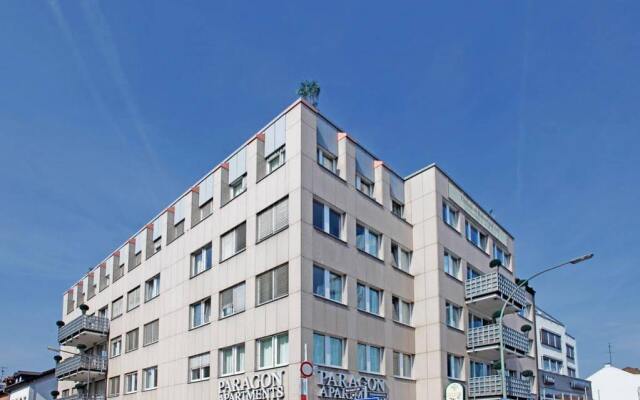 Отель Paragon Apartments Германия, Франкфурт-на-Майне - отзывы, цены и фото номеров - забронировать отель Paragon Apartments онлайн вид на фасад