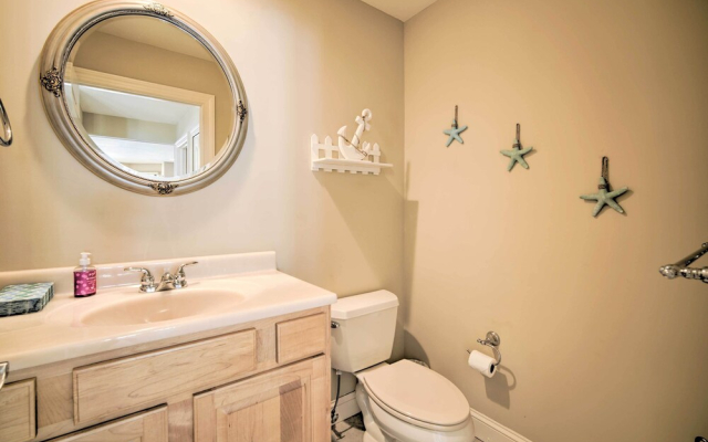 Spacious Brigantine Home ~ 1 Block to Beach!