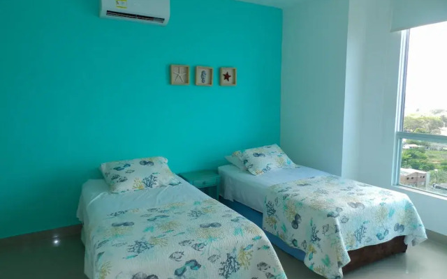 Lujoso Apartamento Frente al Mar