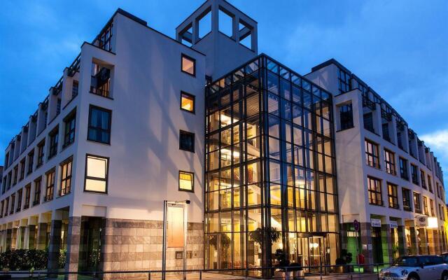 Апартаменты Hanse Clipper Haus Apartments Hamburg Гамбург вид на фасад