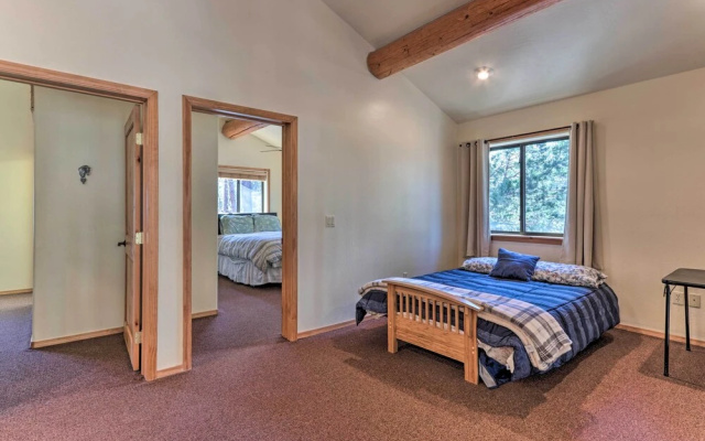 Home on 1 Acre w/ Wraparound Deck in Lakeside!