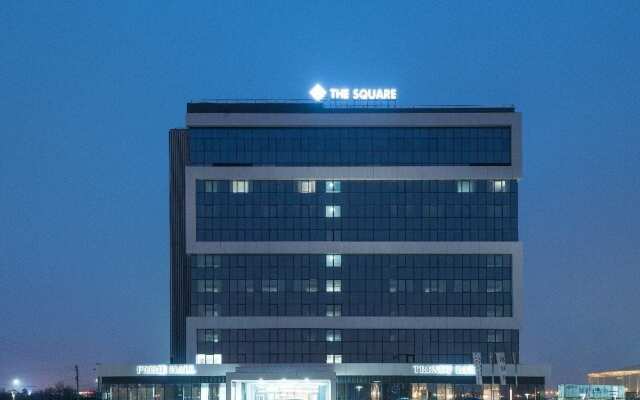 Гостиница The Square Hotel Казахстан, Нур-Султан - отзывы, цены и фото номеров - забронировать гостиницу The Square Hotel онлайн вид на фасад