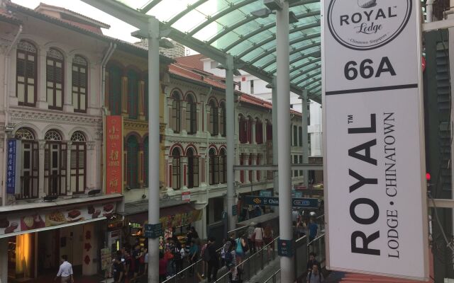 Royal Lodge @ Pagoda Street - Hostel Сингапур вид на фасад