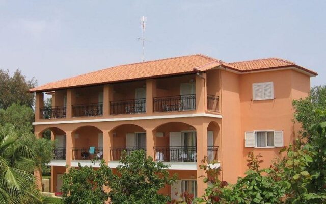 Отель Aloni Hotel Греция, Пефкохори - отзывы, цены и фото номеров - забронировать отель Aloni Hotel онлайн вид на фасад
