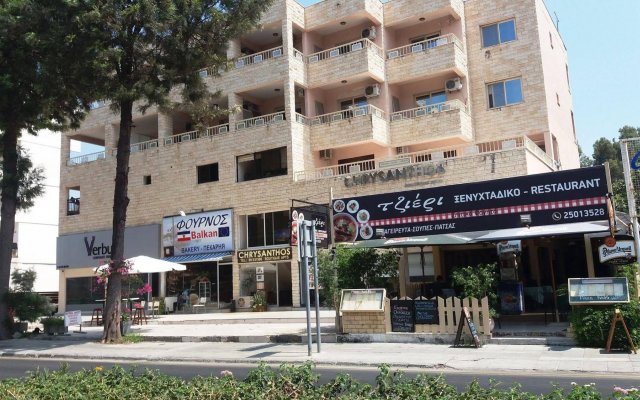 Chrysanthos Boutique Apartments in Limassol, Cyprus from 120$, photos, reviews - zenhotels.com hotel front