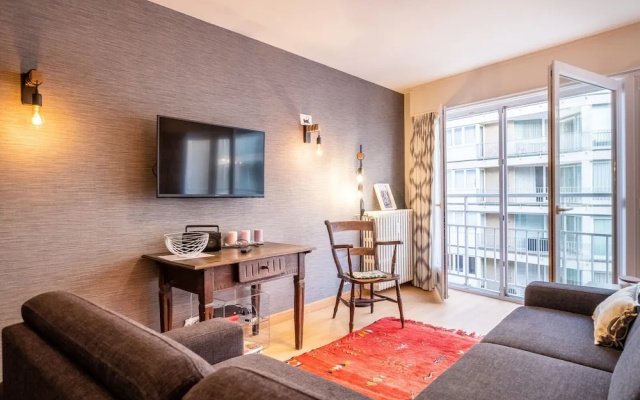 Apartment Near Ostend With Sea View