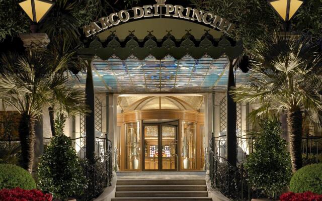 Отель Parco dei Principi Grand Hotel & SPA Италия, Рим - 7 отзывов об отеле, цены и фото номеров - забронировать отель Parco dei Principi Grand Hotel & SPA онлайн вид на фасад