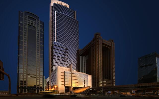 Отель Conrad Dubai ОАЭ, Дубай - 2 отзыва об отеле, цены и фото номеров - забронировать отель Conrad Dubai онлайн вид на фасад
