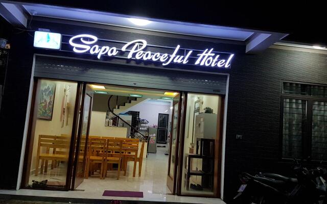 Sapa Peaceful Hotel вид на фасад
