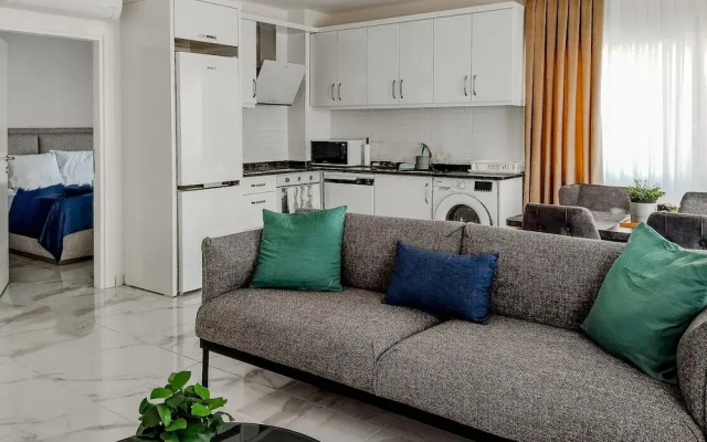 Flat With Shared Pool 6 min to Beach in Alanya