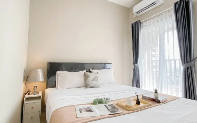 Soft Grey 1Br At Royal Sentul Park Apartment