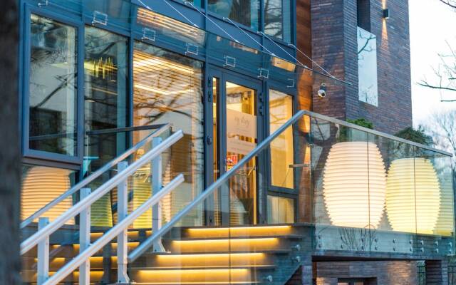 Апартаменты My Story Sopot Apartments Сопот вид на фасад