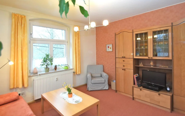 Apartment in Mülsen With Balcony, Heating, Garden Furniture