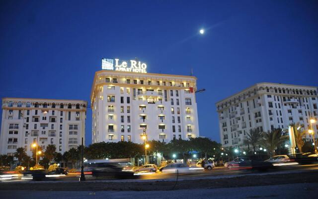 Отель Le Rio Appart-Hôtel Марокко, Танжер - отзывы, цены и фото номеров - забронировать отель Le Rio Appart-Hôtel онлайн вид на фасад