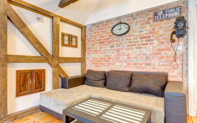 Апартаменты Dom&House-Apartments Port Monte Cassino Сопот комната для гостей