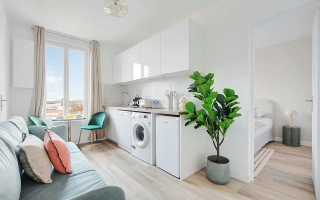 Bright Apartment 1bdr/4p - Ivry-sur-seine